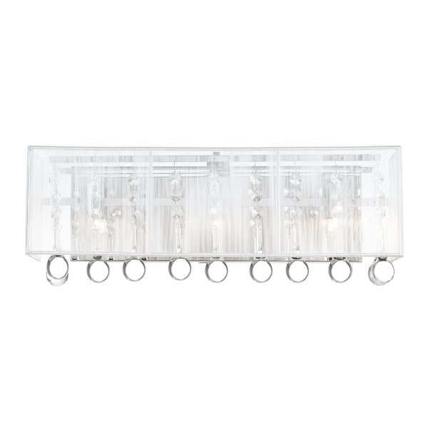 Cwi Lighting Water Drop 3 Light Vanity Light With Chrome Finish 5005W18C-RC (S) - main